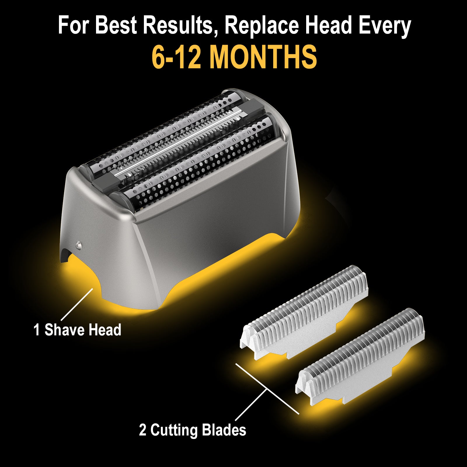 Titanium Rovor™ Replacement Head &amp; Blades - Image 2
